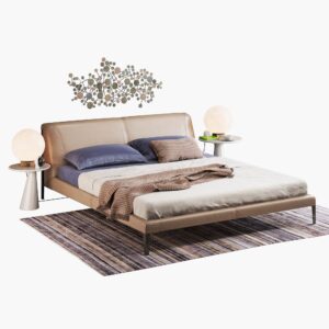 Natuzzi_diamante bed set_001